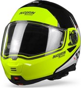 Nolan N100-5 Plus Distinctive 28 Glossy Black Yellow White Modular Helmet XL