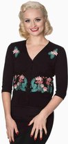 Dancing Days Cardigan -M- Face To Face Zwart