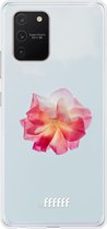 Samsung Galaxy S10 Lite Hoesje Transparant TPU Case - Rouge Floweret #ffffff