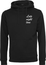 Urban Classics Hoodie/trui -L- Late Night Love Zwart