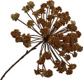 Silk-ka Kunstbloem-Zijden Bloem-Allium Tak Zijde Groen 87 cm