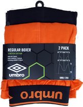 Umbro Boxershort boxer maat L Oranje