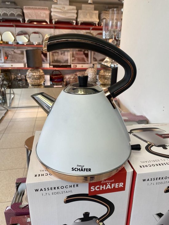 Schafer elektrische waterkoker wit | bol.com
