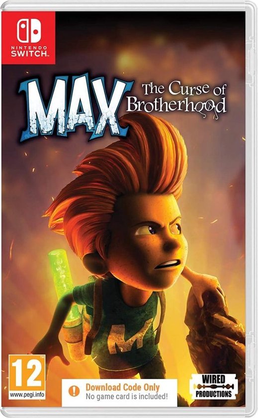 Max: The Curse of Brotherhood (Code in a Box) /Switch