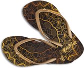 BeachyFeet slippers - Mandala (maat 35/36)
