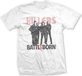 The Killers Heren Tshirt -XXL- Battle Born Wit