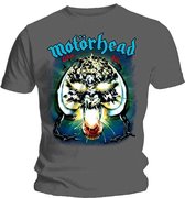 Motorhead Heren Tshirt -L- Overkill Grijs