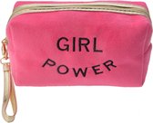Melady Portemonnee 20*8*10 cm Roze Kunststof Rechthoek Girl Power Beurs Geldbeurs Geldbuidel