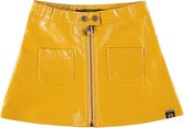 Topitm Fake leather yellow SKIRT ASTRID fw20-58