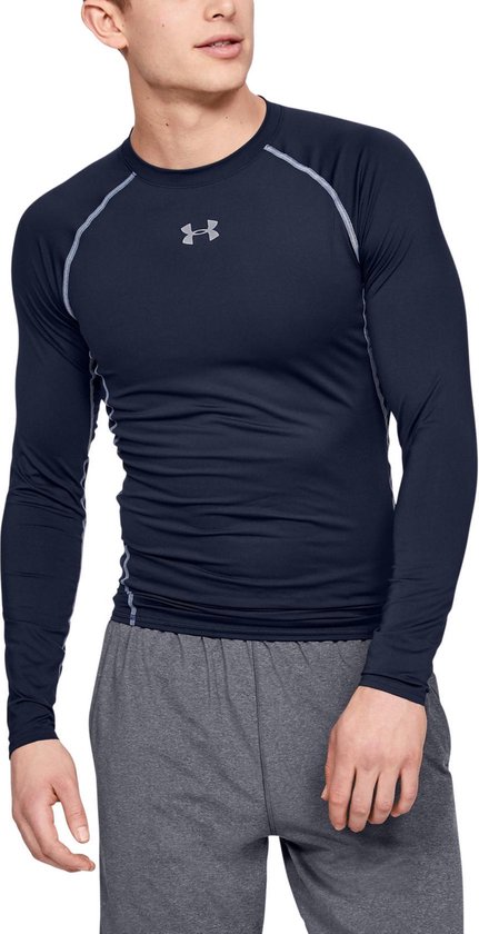 Under Armour HG Armour L/S Fitness Shirt Heren - Maat XXL