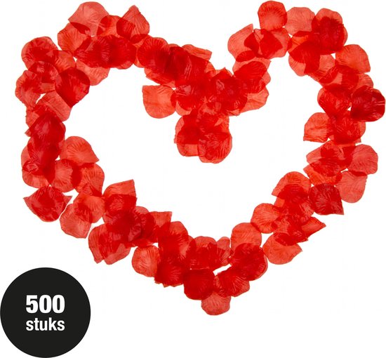 Rozenblaadjes rood - 500 stuks - Romantisch - Huwelijk - Valentijn - Feest...