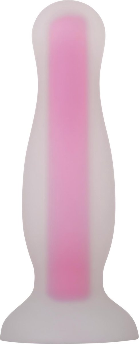Goedkoopste Evolved Luminous Glow In The Dark Buttplug Small Roze