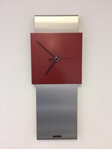 Horloge murale ChantalBrando JADA RED design moderne