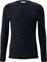 Tom Tailor Lange mouw T-shirt - 1021510 Blauw (Maat: XXL)