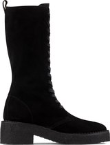 Clarks - Dames schoenen - Arisa Hi - D - black suede - maat 4,5