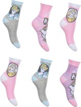 6 paar sokken Disney Princess maat 27/30