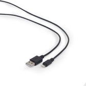 USB oplaadkabel zwart 0.5 meter