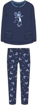 Woody pyjama meisjes – donkerblauw – muis – 182-1-BLD-S/878 – maat 128
