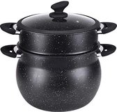 casserole à couscous / cuiseur vapeur / Couscoussière induction 12L- Ø24cm
