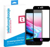 Telefoonglaasje Screenprotectors Geschikt voor iPhone 8 - Volledig Dekkend - Gehard Glas Screenprotector Geschikt voor iPhone 8 - Beschermglas van rand tot rand