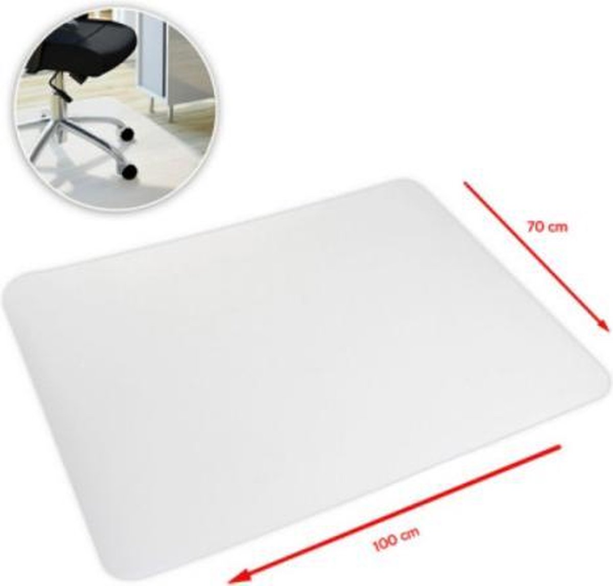 Vloerbeschermingsmat Vloer bescherming Bureaustoelmat