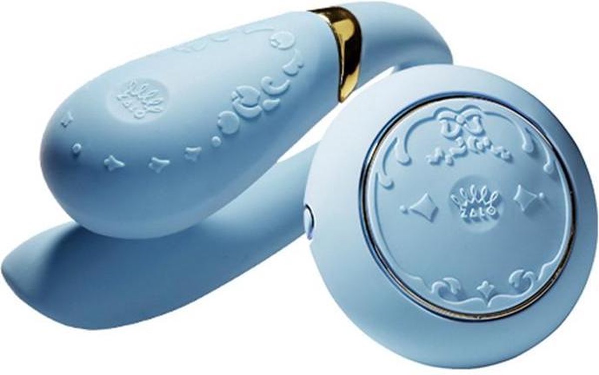 Goedkoopste Zalo - Fanfan - Partner Vibrator - Met Afstandsbediening En App Control - Blauw