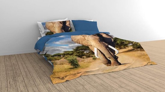 Snoozing Imani - Housse de couette - Lits jumeaux - 240x200 / 220 cm - Multi