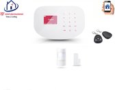 Home-Locking draadloos alarmsysteem AC-08 /wifi,gprs,sms
