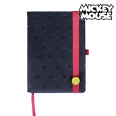 Notitie Boekje Mickey Mouse - A5 Zwart