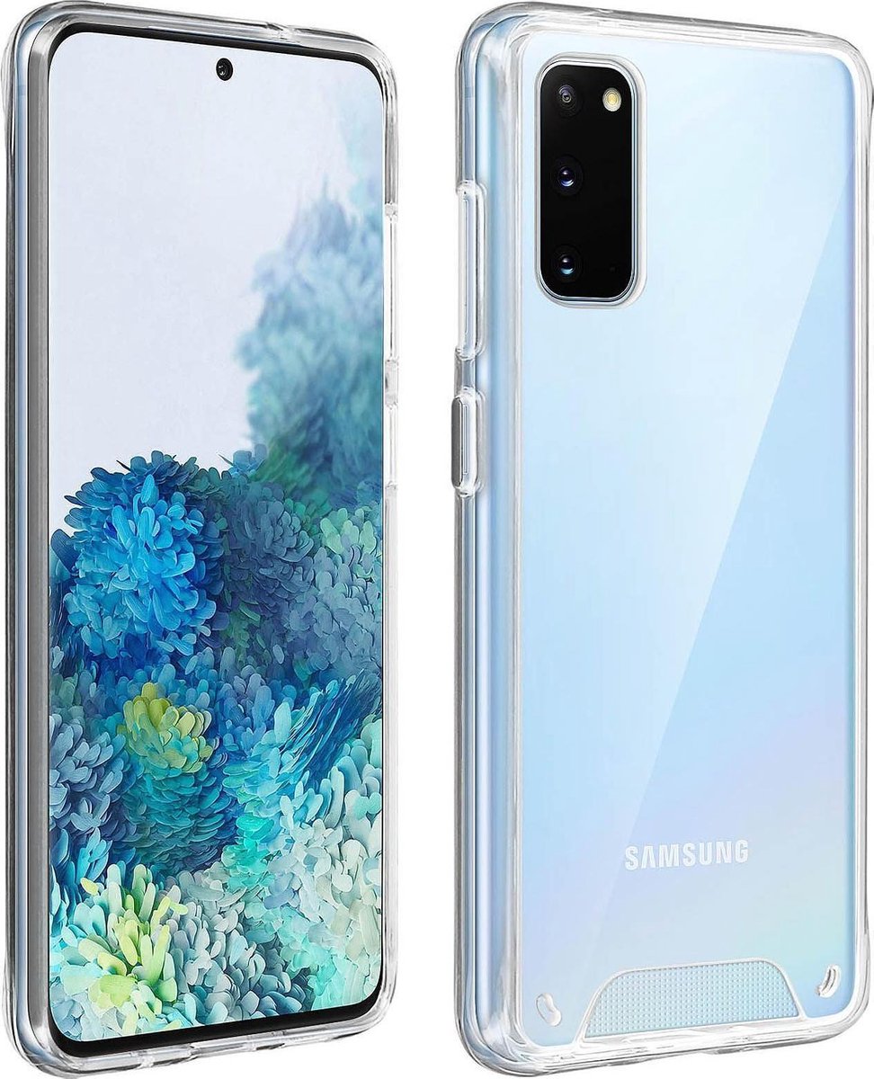 Siliconen back cover case - Geschikt voor Samsung galaxy S11E TPU SOFT clear case (transparant)