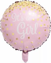 It's-A-Girl-18-Inch-Ballon-Rond-2 stuks-