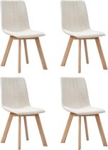 Eetkamerstoelen set 4 stuks  (Incl LW anti kras viltjes) - Eetkamer stoelen - Extra stoelen voor huiskamer - Dineerstoelen – Tafelstoelen