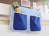 bed ophang tasje lichtblauw/donkerblauw