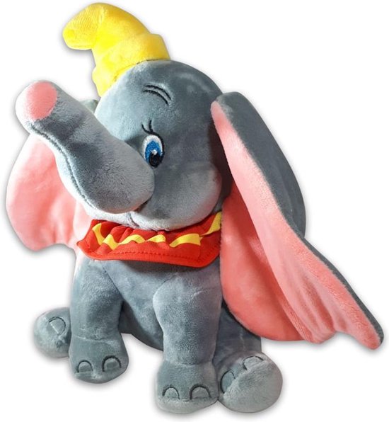 Pluche Olifant Disney Dombo Grijs Knuffel 30 cm / Disney Dumbo | bol.com
