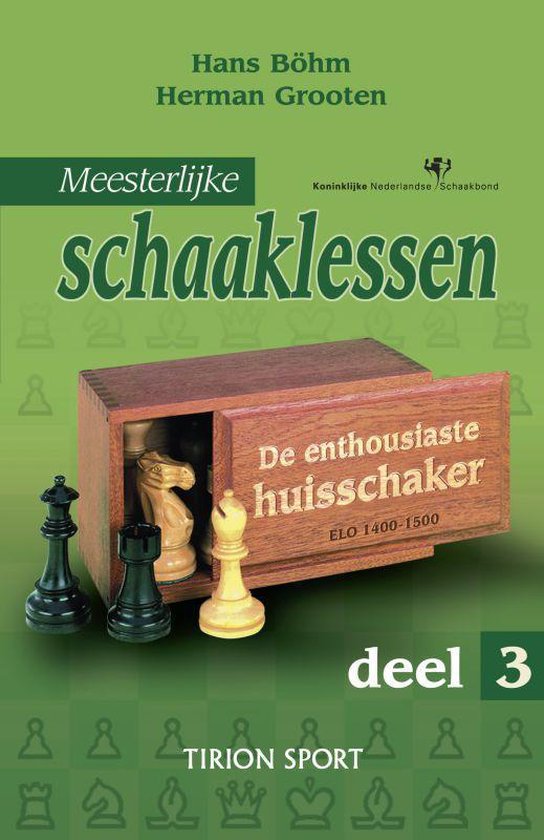 Cover van het boek 'Meesterlijke schaaklessen / 3' van H. Bohm en  Bohm