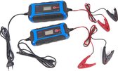 hbm professionele automatische acculader 6-12 volt, 2ah - 80ah