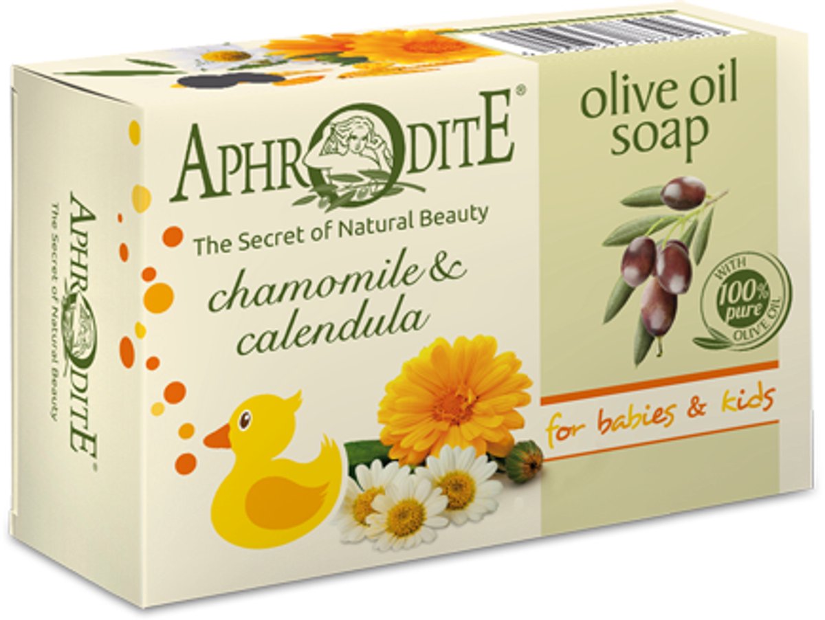 Aphrodite Milde Olijfoliezeep voor Baby’s en Kinderen