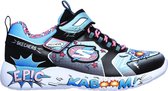Skechers De Skechers Dynamight  Sneakers - Maat 31 - Meisjes - zwart,blauw,roze