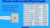 Housse rotative Apple iPad 2/3/4 rouge. Marque Jantje Splinter