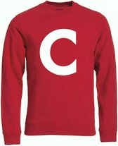 C-Sweater Koi  Red / White Unisex L