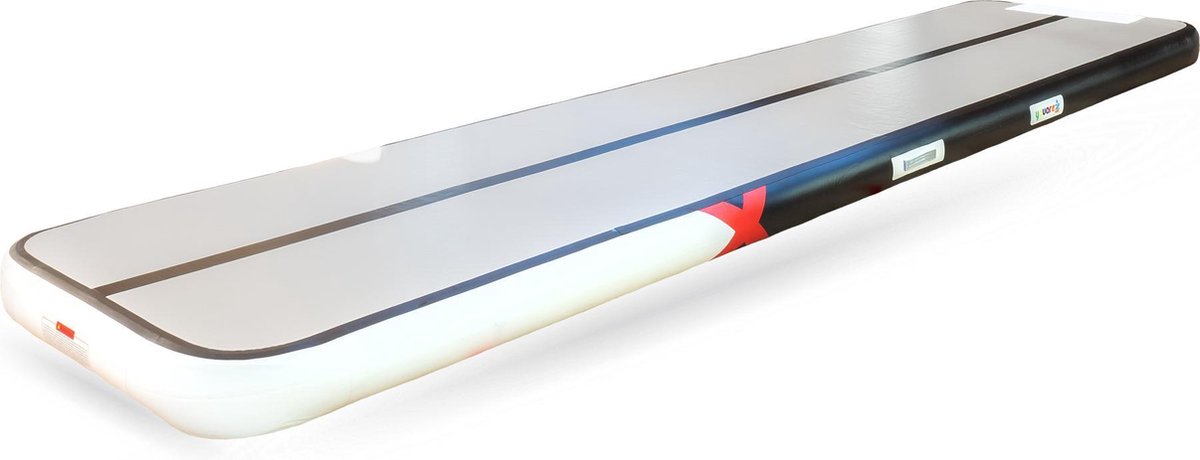YouAre Turnmat — AirTrack Pro 4.0 | 4 meter — 15cm dik | Gymnastiek | Waterproof | 50% gem. meer volume - 4m mat met pomp