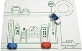 Modern Twist - City Transportation placemat om in te kleuren - met 6 kleurtjes