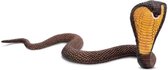 Safari Speeldier Cobra Junior 15 Cm Bruin/geel