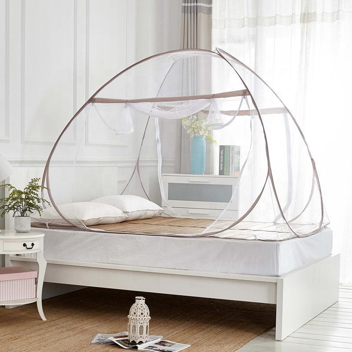 Tente de lit pour moustiquaire Relephance - Anti moustiques - Moustiquaire  - Pour... | bol.