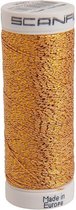 metallic 30 borduurgaren goud - klosje 100 m - embroidery thread col 1894 - garen modinetje - ook geschikt als naaigaren