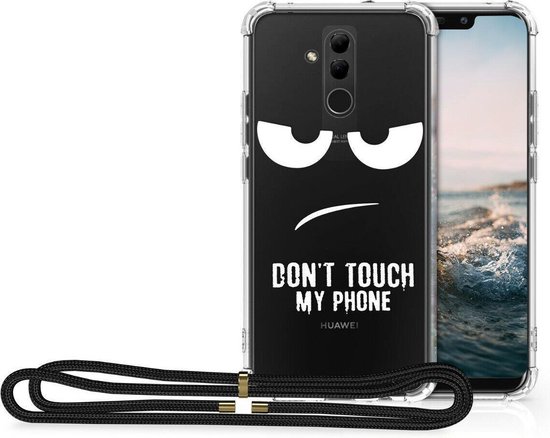 Slaapzaal Accor gans Hoesje voor Huawei Mate 20 Lite met ketting hoesje voor mobiele telefoon  met koord... | bol.com