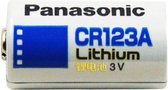 Panasonic CR123A Lithium 3 Volt Accu Batterij