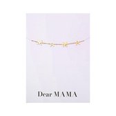 Mama sieraden | Gouden armband dames | Mama armband | Mama sieraad | moederdag sieraden | moederdag cadeautje