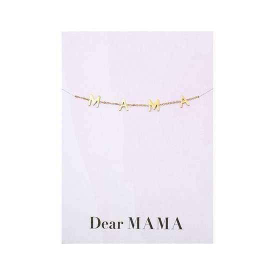 Mama sieraden | Gouden armband dames | Mama armband | Mama sieraad |  moederdag... | bol.com