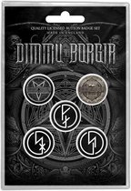 Dimmu Borgir Badge/button Eonian Set van 5 Multicolours